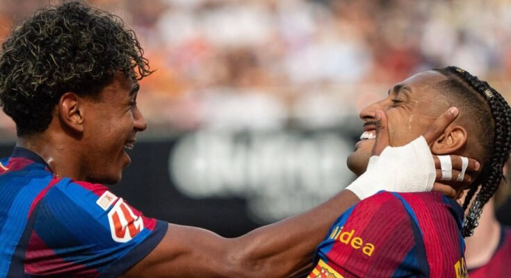 Sevilla 1-3 Barcelona: Rafinha scores a second hat-trick in a row and the Spanish League champions continue their winning start

 G Trends