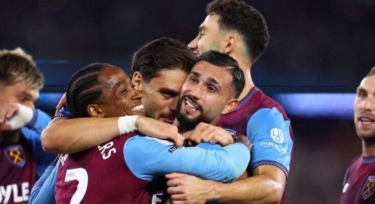 West Ham 6-0 Wrexham: The Hammers move to the top with their fourth successive win

 G Trends