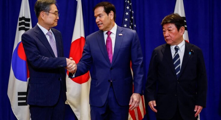 The United States tightens relations between Japan and South Korea ahead of the Trump-Xi summit

 G trends
