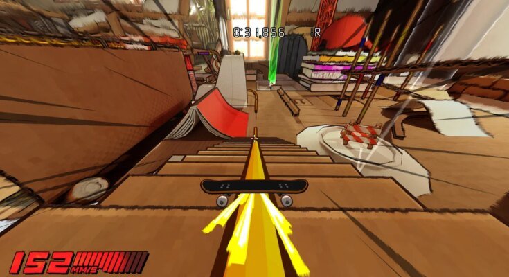Stuntboost is a Tech Dech skateboard platformer about doing somersaults on cardboard constructions in your room, and it’s available now

 G Trends