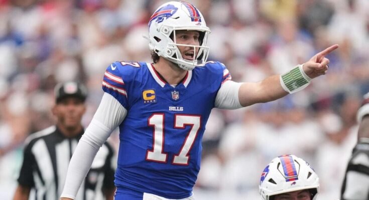 Bills QB Josh Allen breaks his OT duck after a talented showing against the hapless Rams

 G Trends